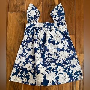 Gap Toddler Girl Floral Print Cotton Dress Size 3- NEW